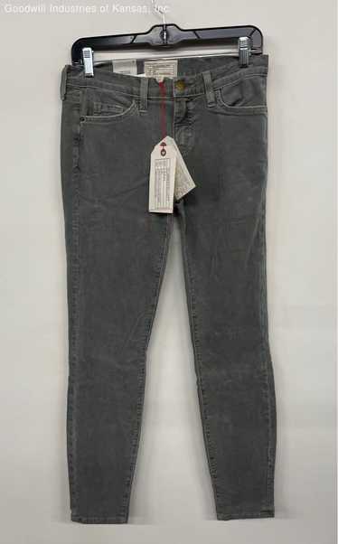 Current/Elliott Gray Corduroy Stiletto Pants - Siz