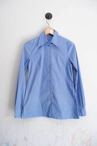 Prada 2021 Prada Re Nylon Logo Dress Shirt