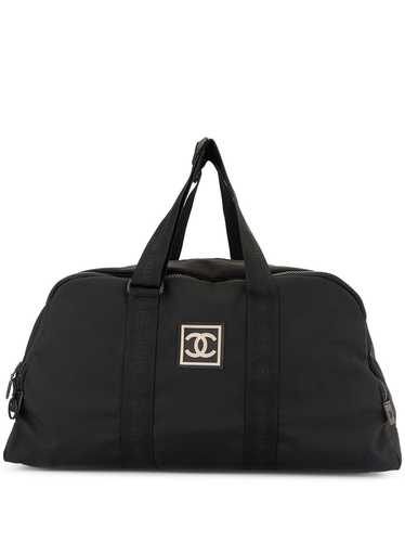 CHANEL Pre-Owned Sports Line CC travel bag - Black