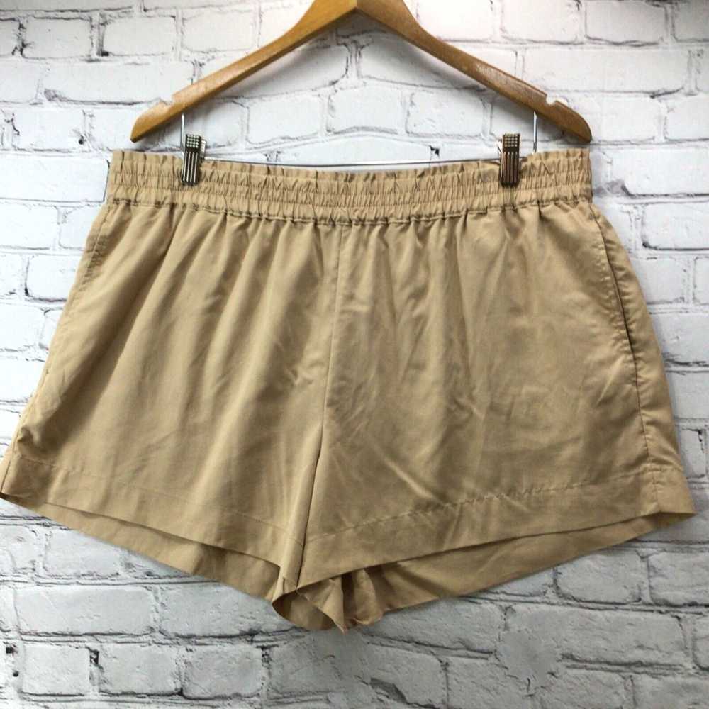 Vintage Who What Wear Shorts Womens Sz XXL Beige … - image 1