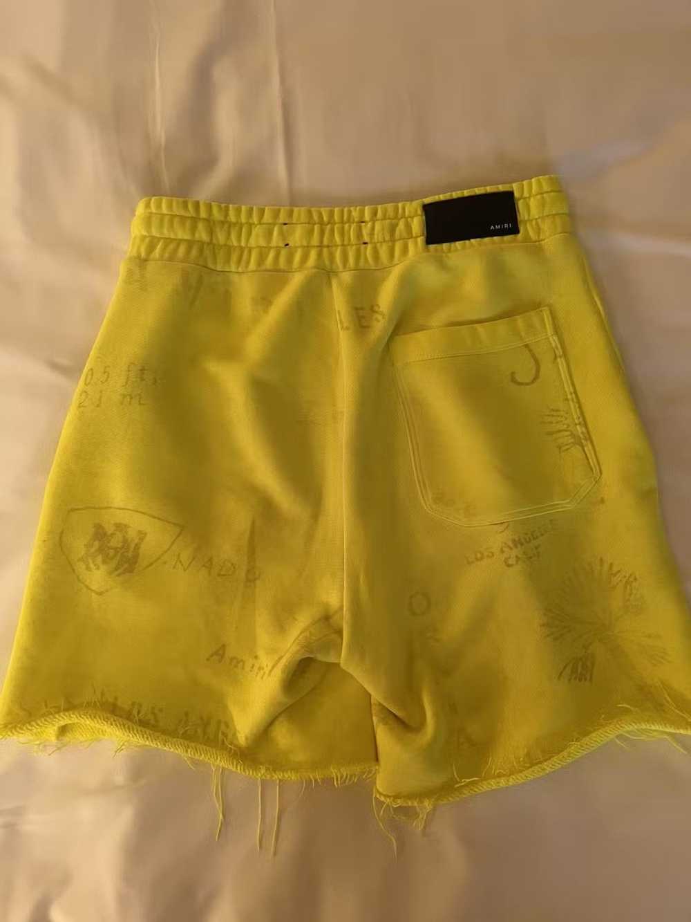 Amiri Amiri Stencil Shorts - image 2