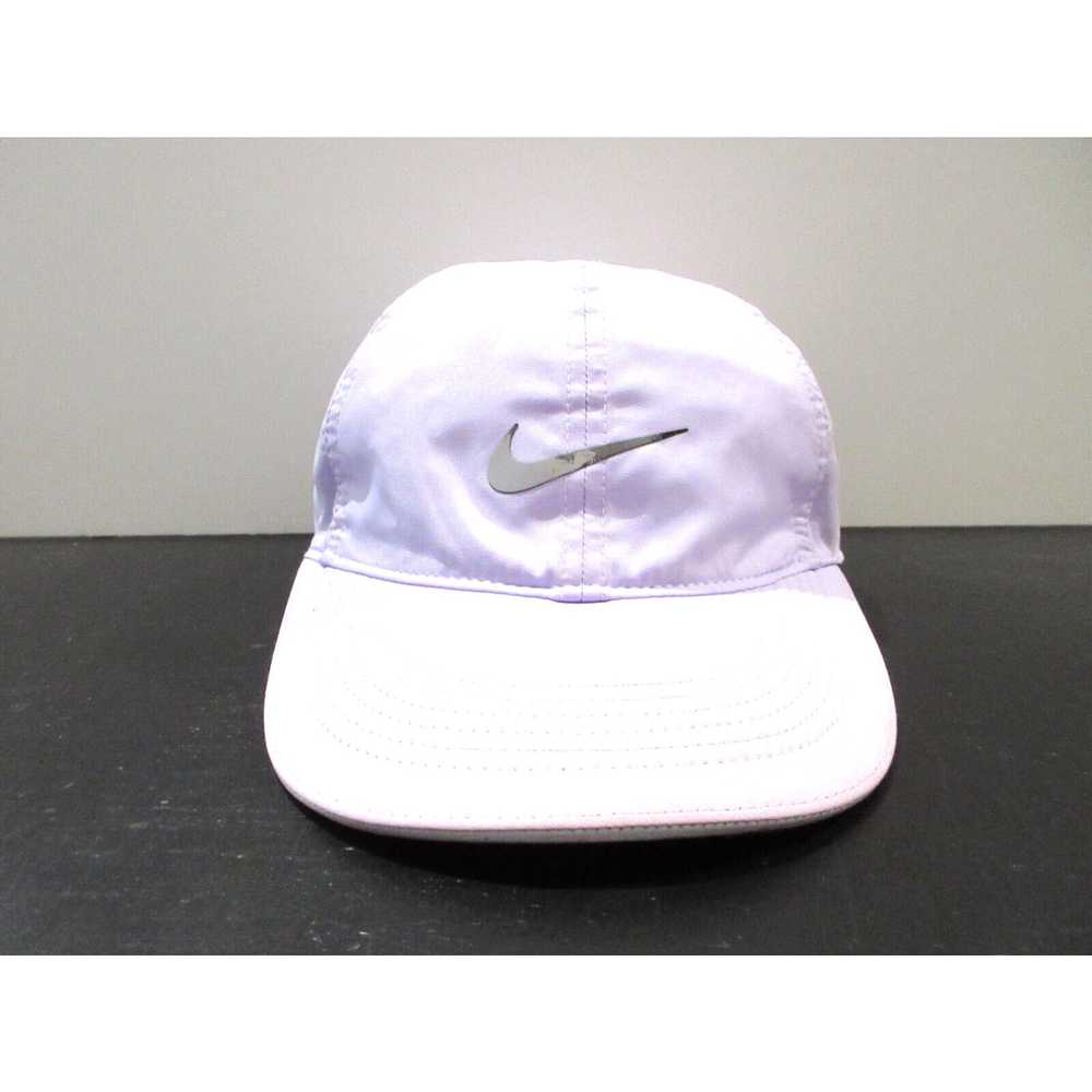 Nike Nike Hat Cap Strap Back Purple Gray Running … - image 1