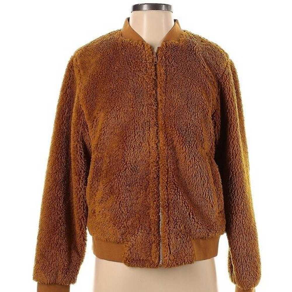 J.Crew Vintage J.Crew Mercantile Size S Faux Fur … - image 1