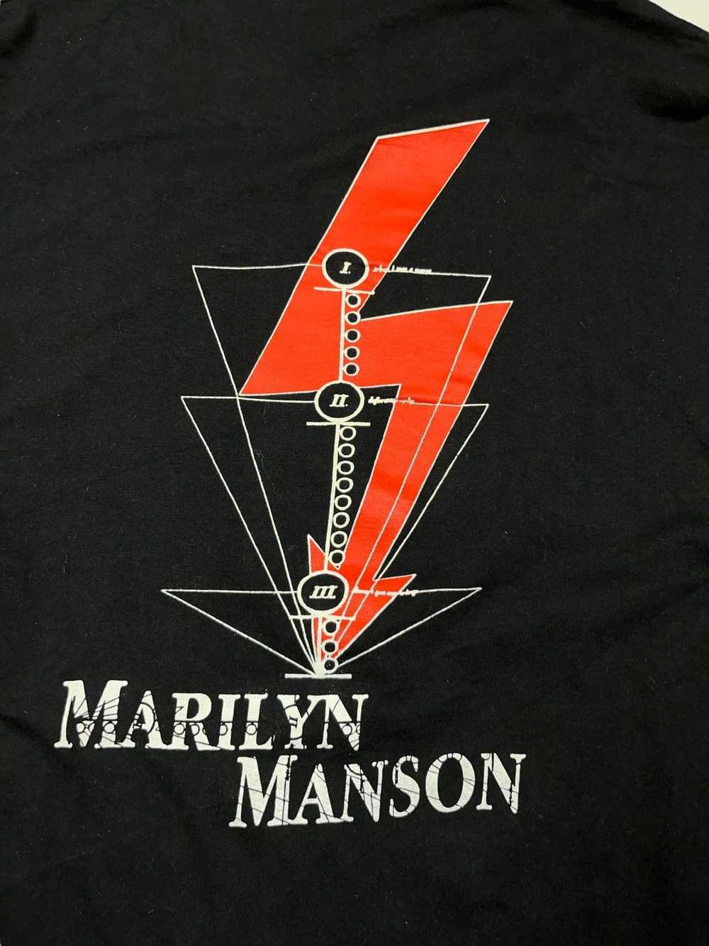 Marilyn Manson × Tour Tee × Vintage Vintage Maril… - image 8