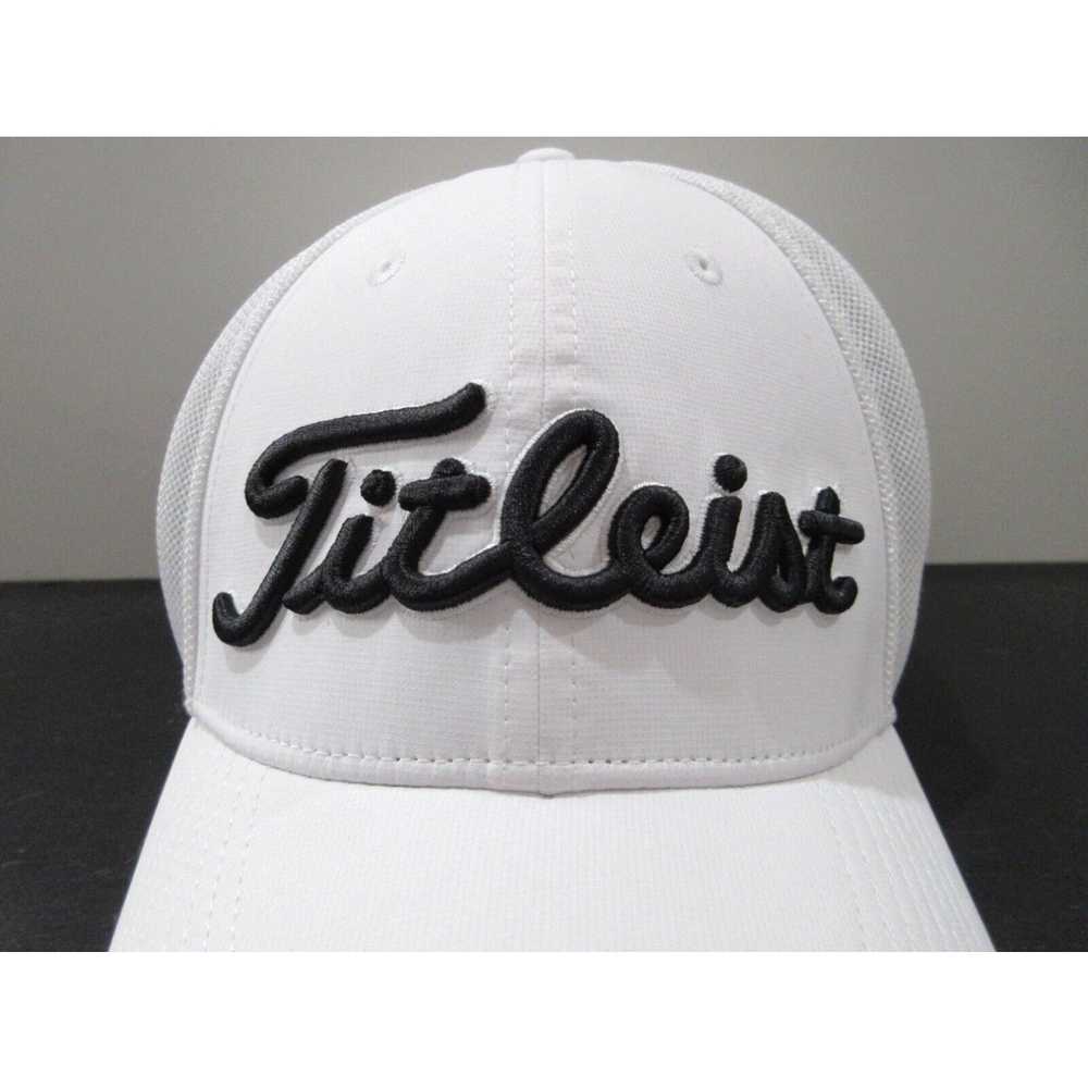 Titleist Titleist Hat Cap Fitted Adult Medium Whi… - image 2