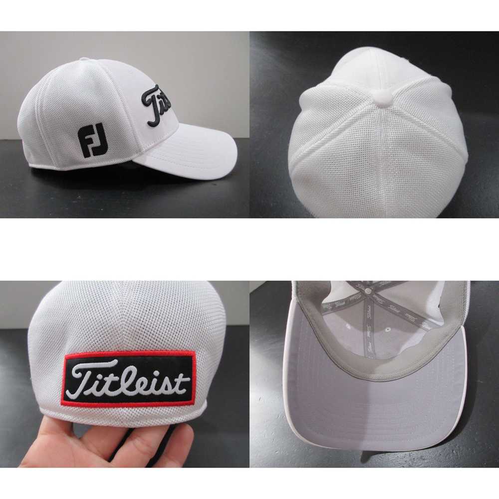 Titleist Titleist Hat Cap Fitted Adult Medium Whi… - image 4