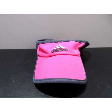 Adidas Addias Hat Cap Strap Back Pink Gray Lightw… - image 1