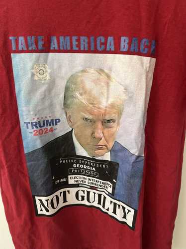 Vintage Trump Mugshot T-Shirt - Not Guilty