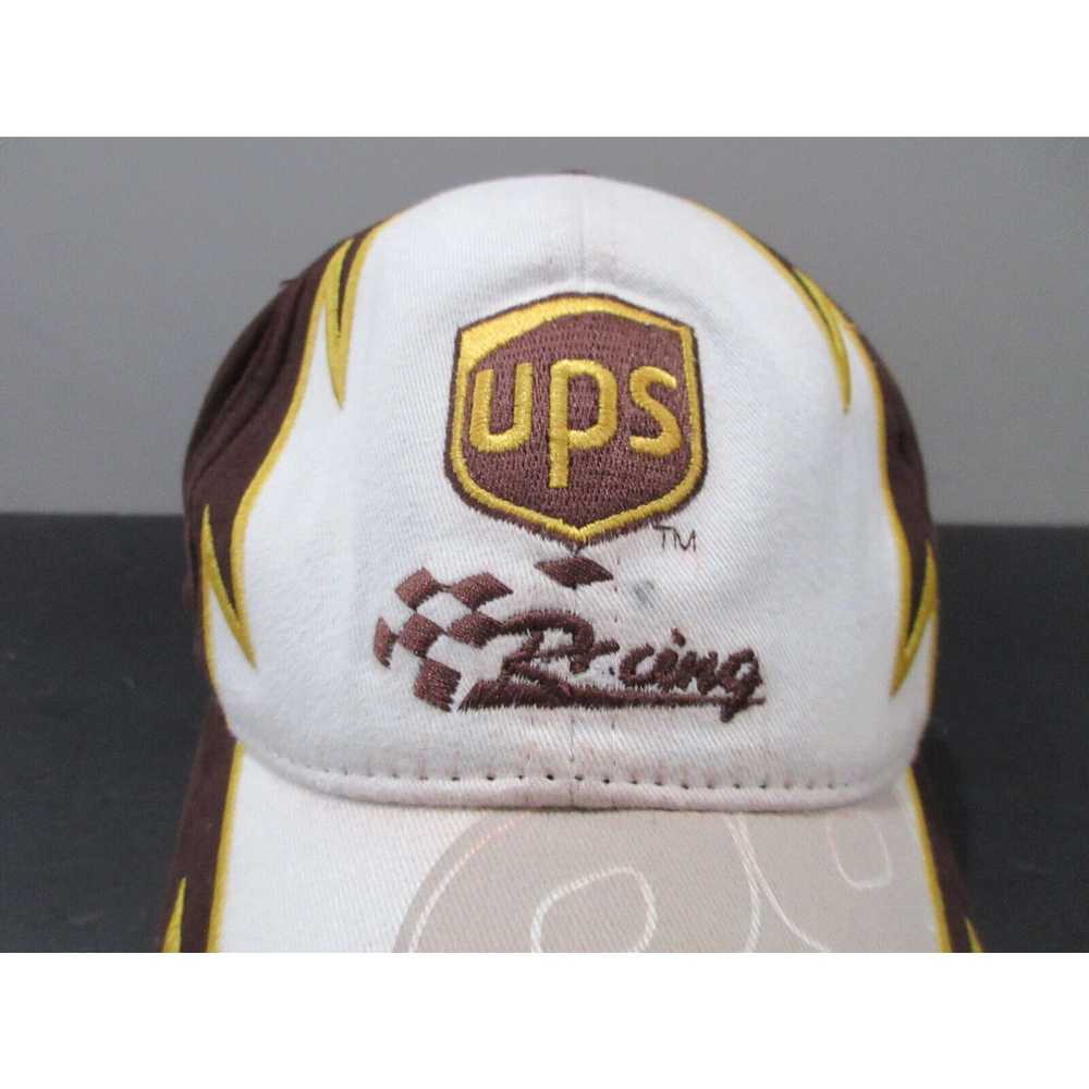 Vintage VINTAGE Nascar Hat Cap Strap Back Brown Y… - image 2