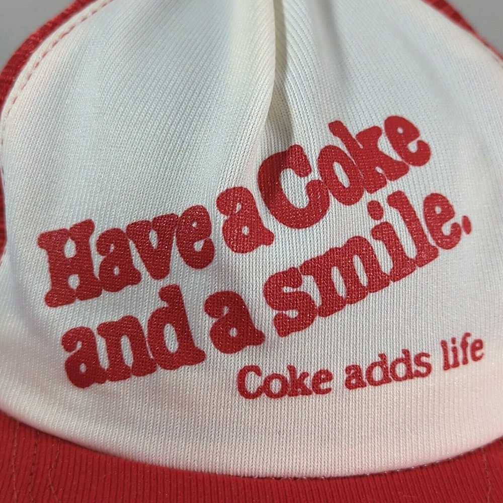 Vintage Have a Coke and a Smile Vintage Snapback … - image 2