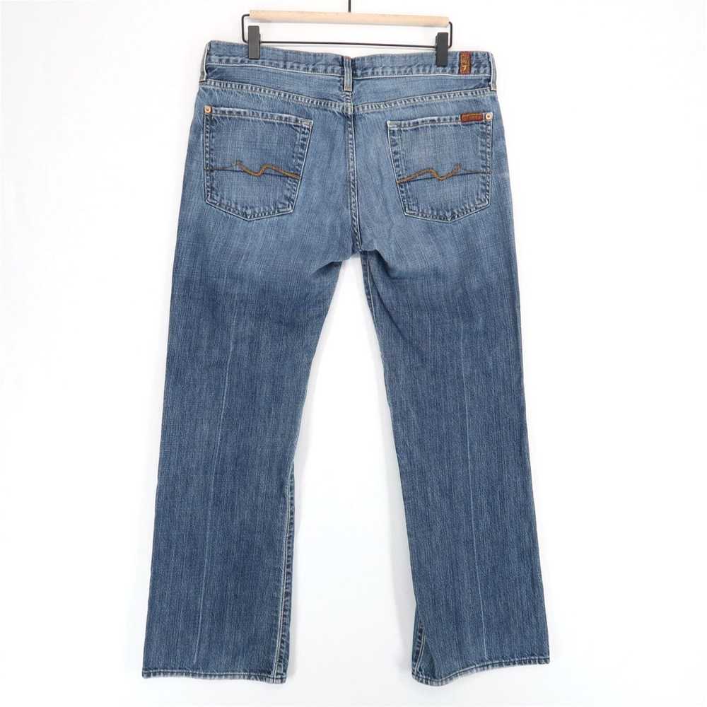 7 For All Mankind Authentic American Made Blue 10… - image 2