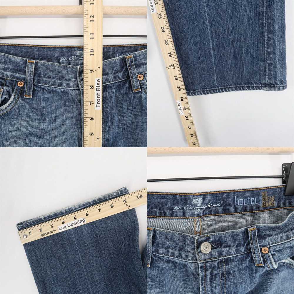 7 For All Mankind Authentic American Made Blue 10… - image 8