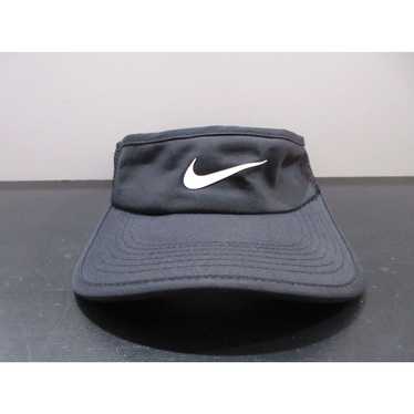 Nike Nike Hat Cap Strap Back Black White Swoosh F… - image 1