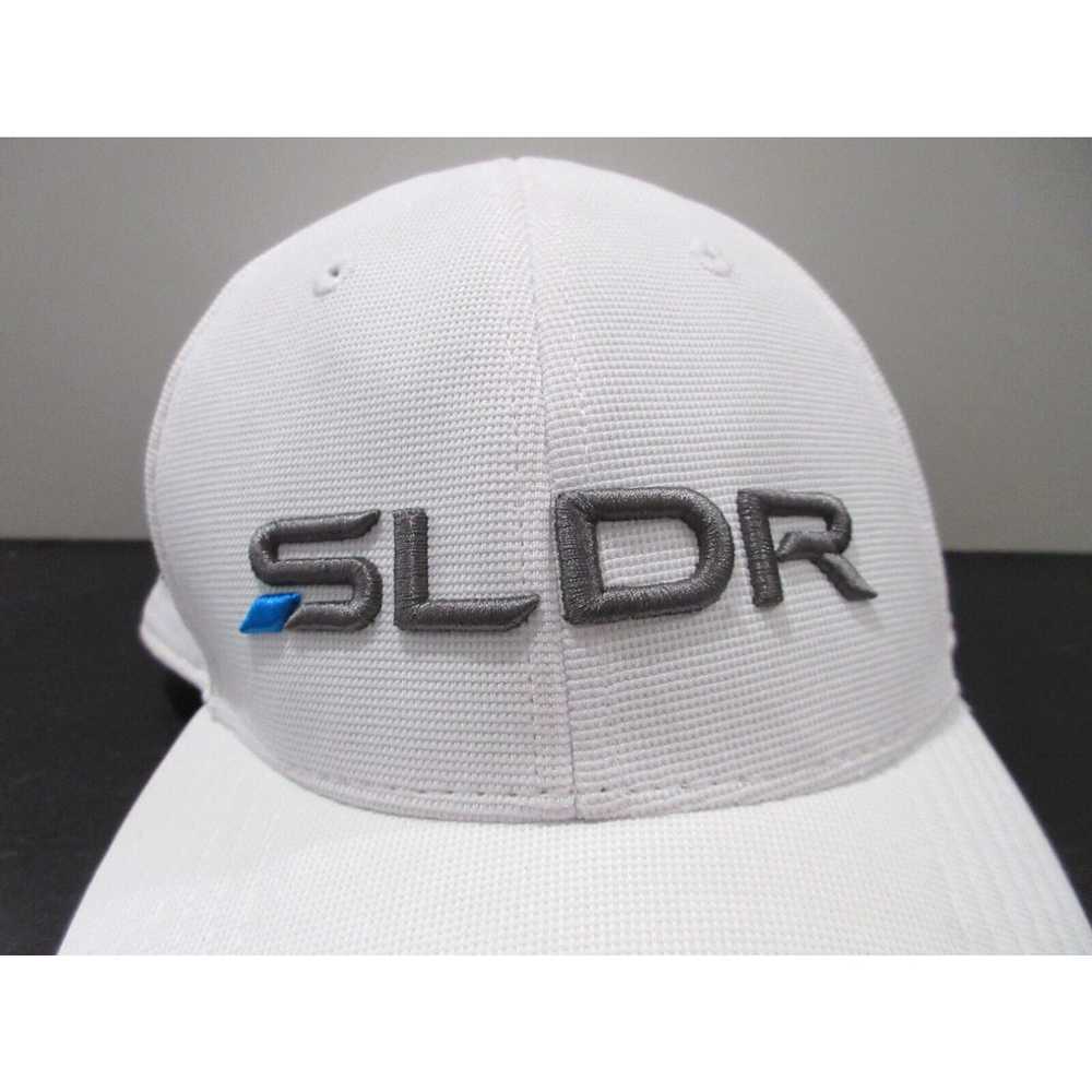 Vintage Taylormade Hat Cap Strap Back White Gray … - image 2