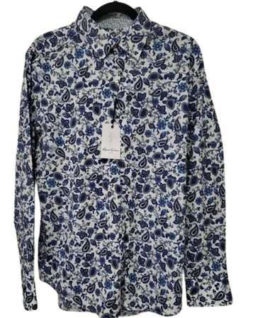 Robert Graham Blue White Paisley