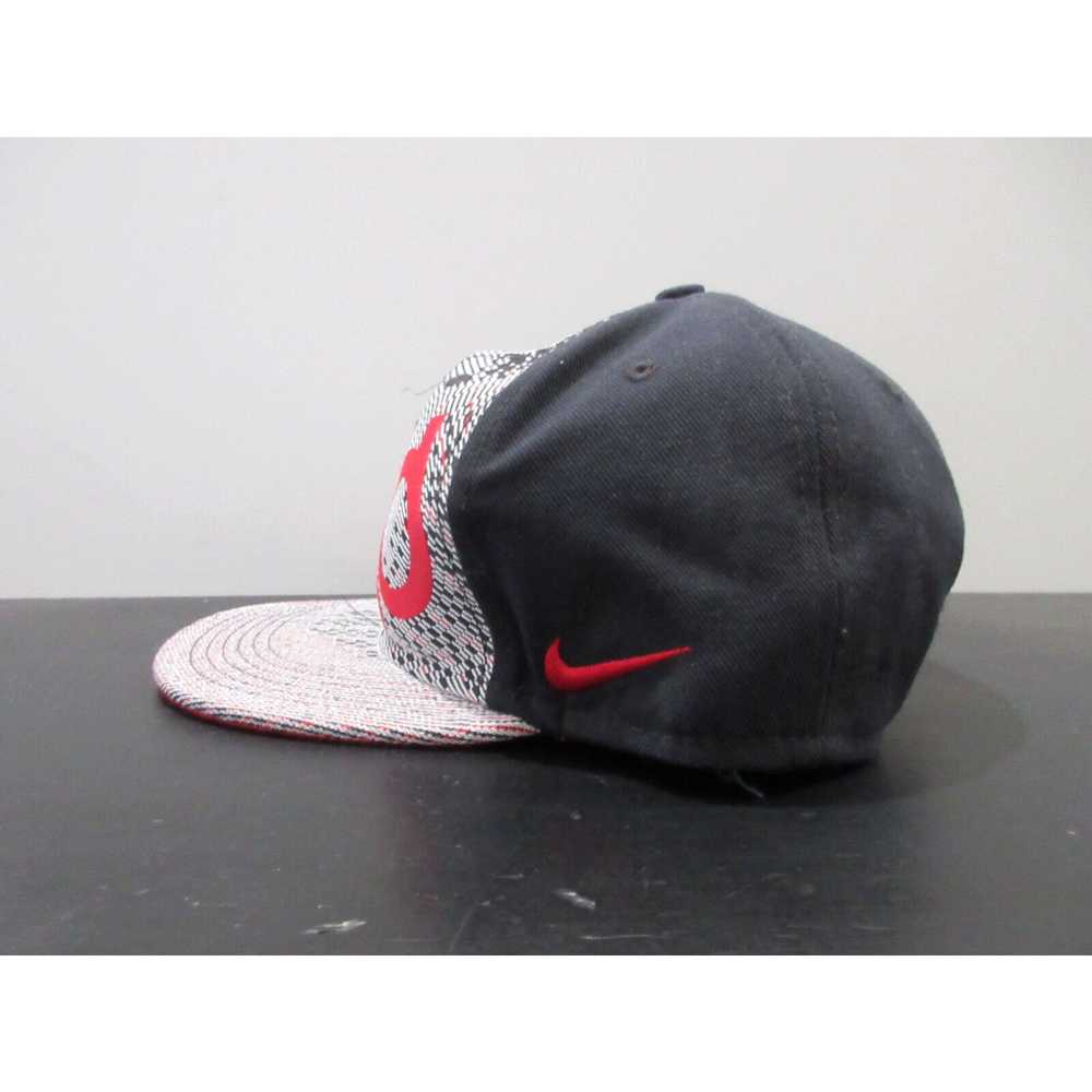 Nike Nike Hat Cap Snap Back Red Black Swoosh Kevi… - image 3