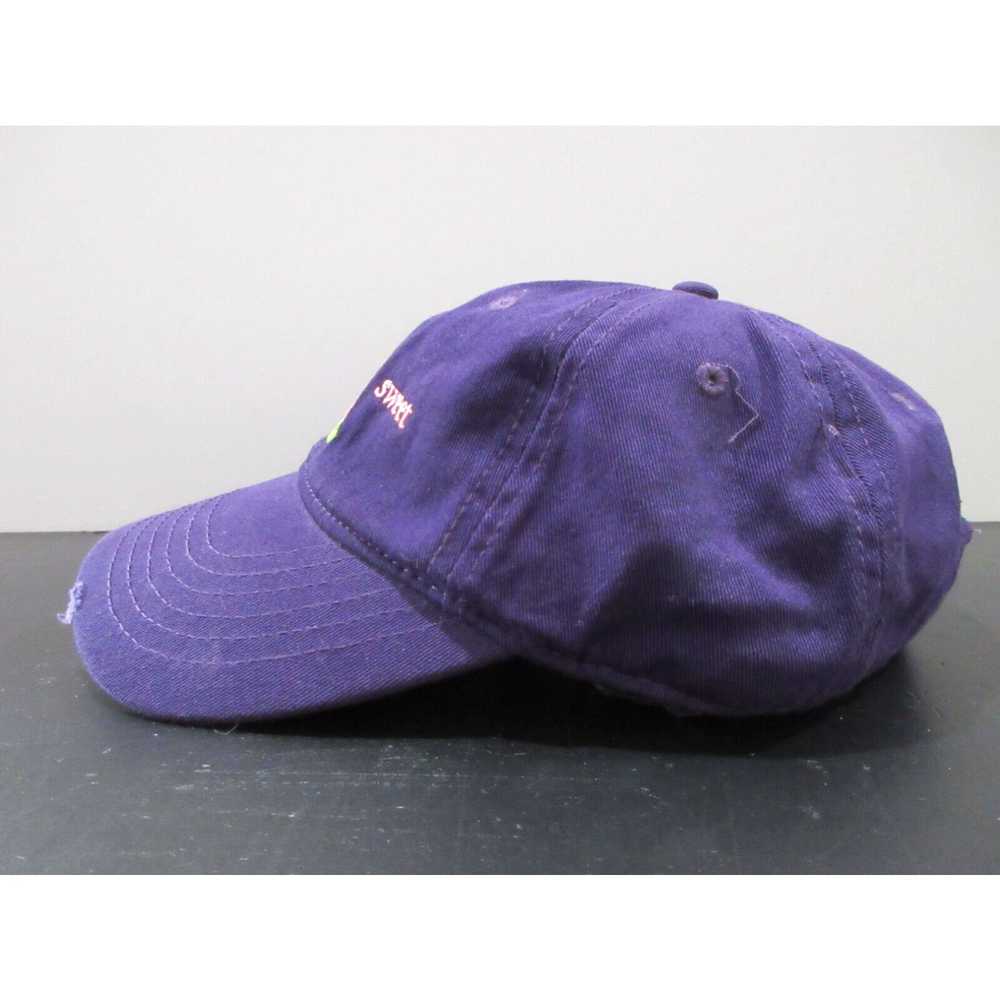 Vintage Simply Southern Hat Cap Strap Back Purple… - image 3