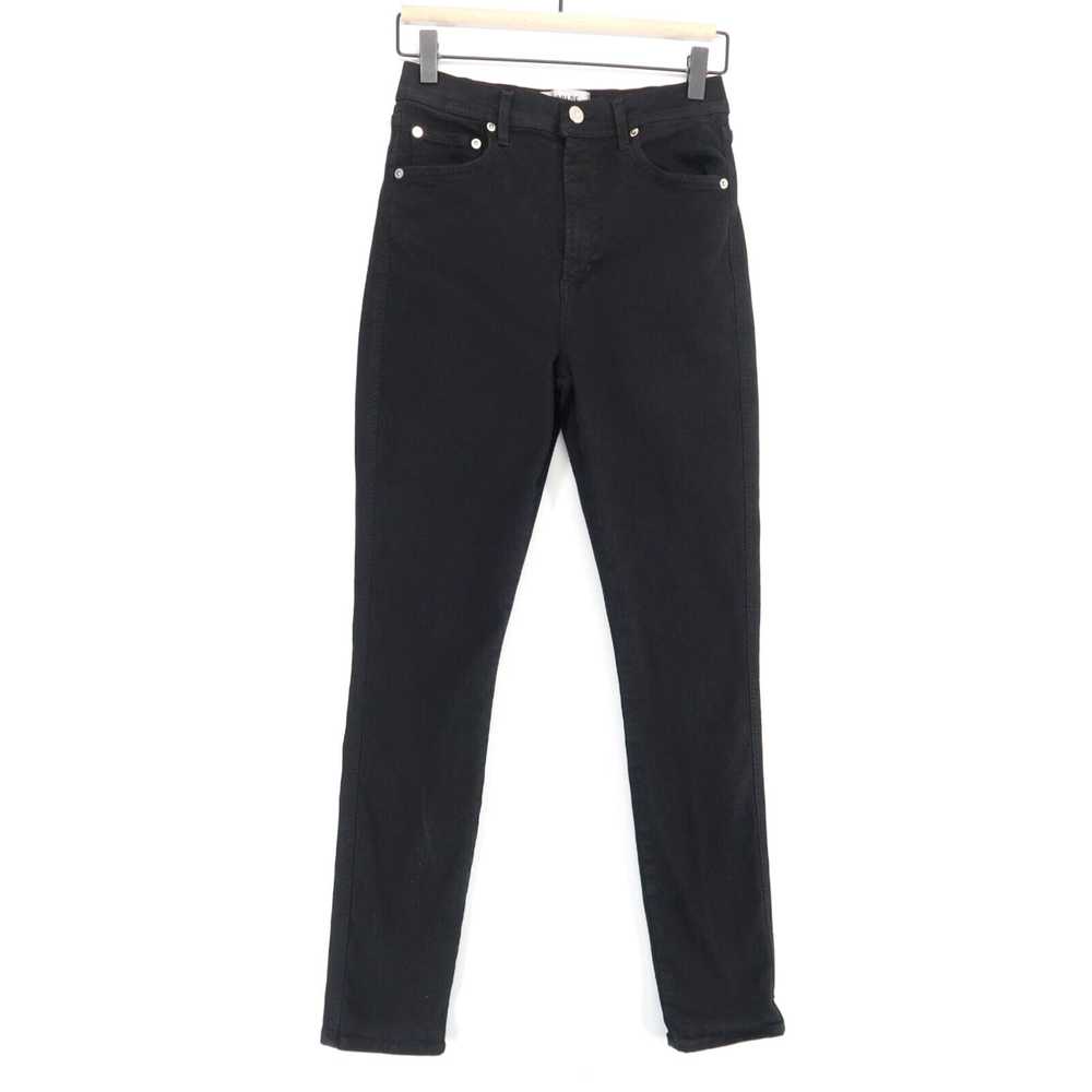 Agolde High Rise Black Stretch Women's Skinny Jea… - image 1