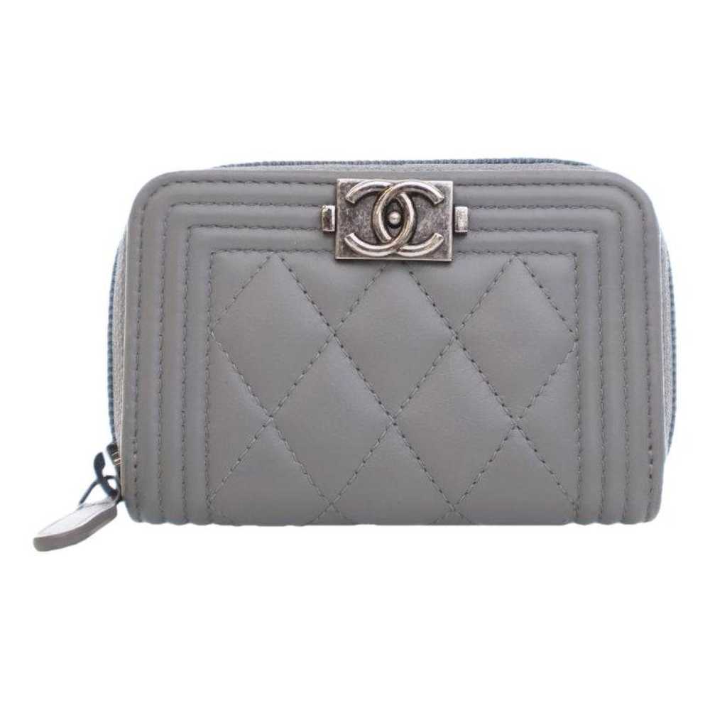 Chanel Leather card wallet - image 1