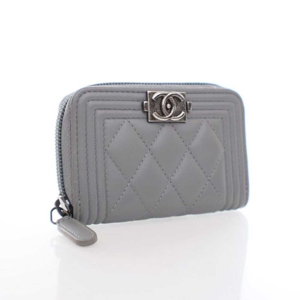 Chanel Leather card wallet - image 2