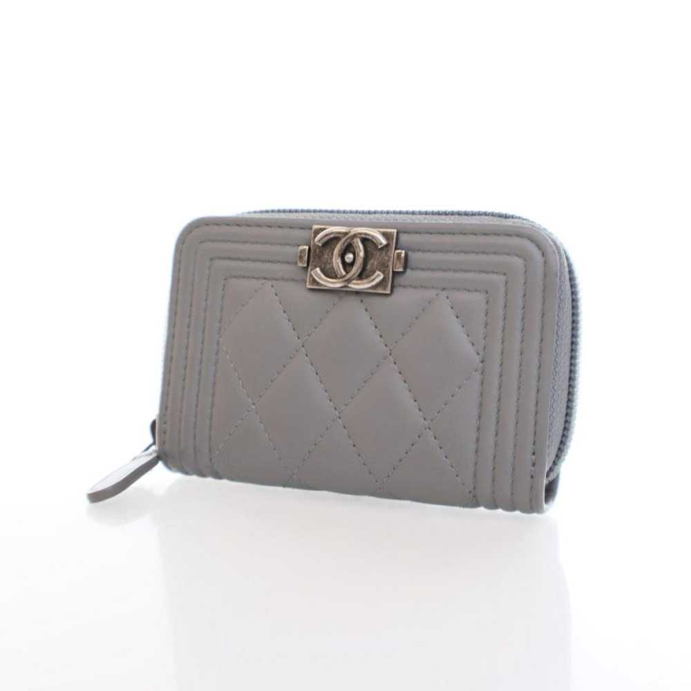 Chanel Leather card wallet - image 3