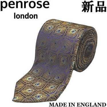 ペンローズ ネクタイ penrose イングランド製 シルク100％ PENROSE London England Silk 100 Mens Tie Ties Necktie Rose