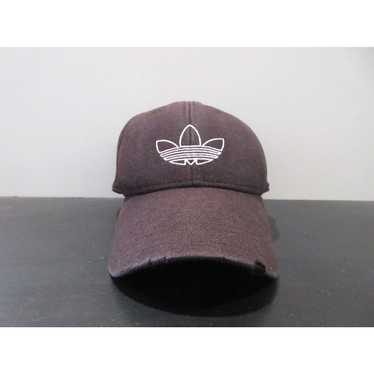 Adidas Adidas Hat Cap Strap Back Black Trefoil Lo… - image 1