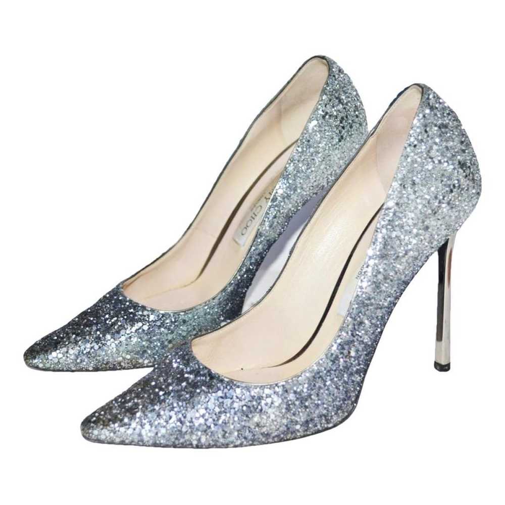 Jimmy Choo Anouk glitter heels - image 1