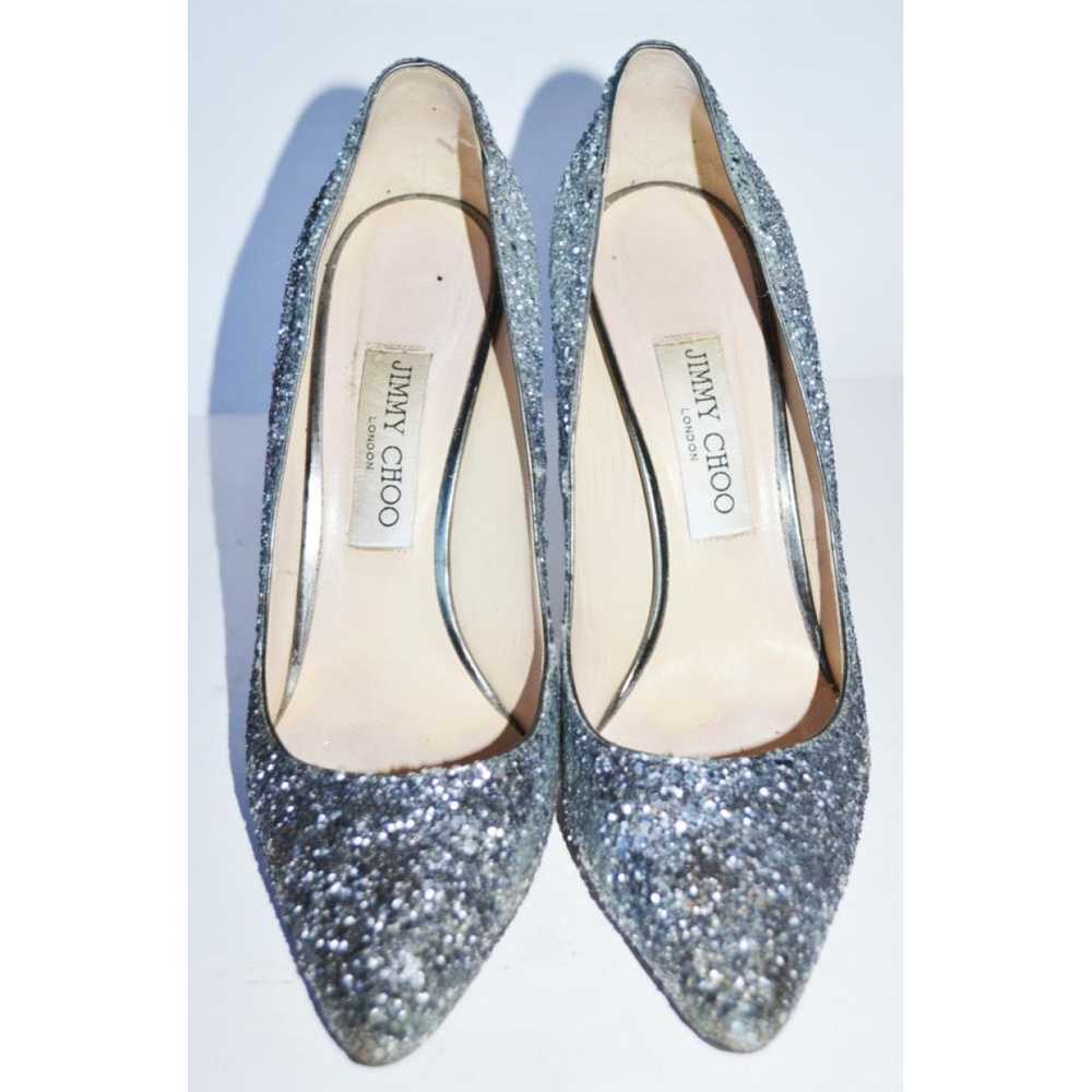 Jimmy Choo Anouk glitter heels - image 2