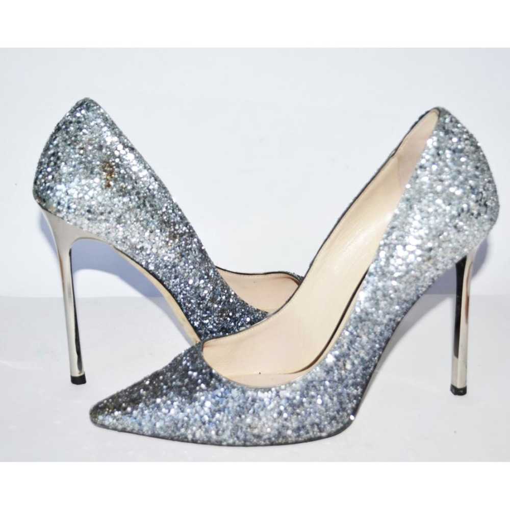 Jimmy Choo Anouk glitter heels - image 4