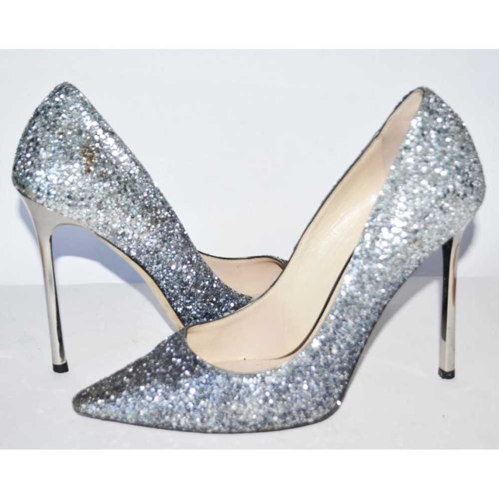 Jimmy Choo Anouk glitter heels - image 5