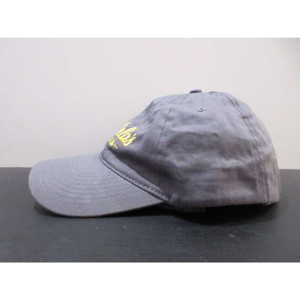 Vintage Cabelas Hat Cap Strap Back Gray Yellow Ou… - image 3