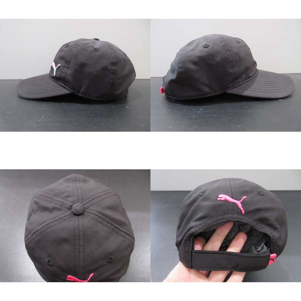 Puma Puma Hat Cap Strap Back Black Pink Lightweig… - image 4