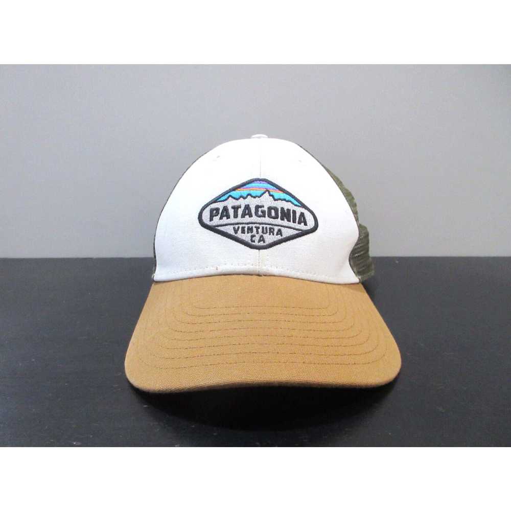 Patagonia Patagonia Hat Cap Snap Back Green Brown… - image 1