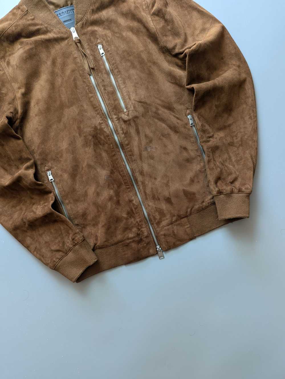 Allsaints Allsaints Kemble Suede Bomber Jacket - image 3