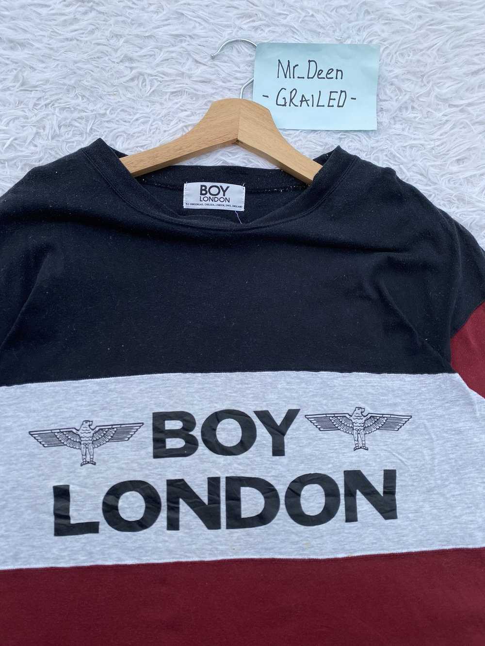 Boy London × Vintage Rare BOY LONDON Spellout Tsh… - image 6