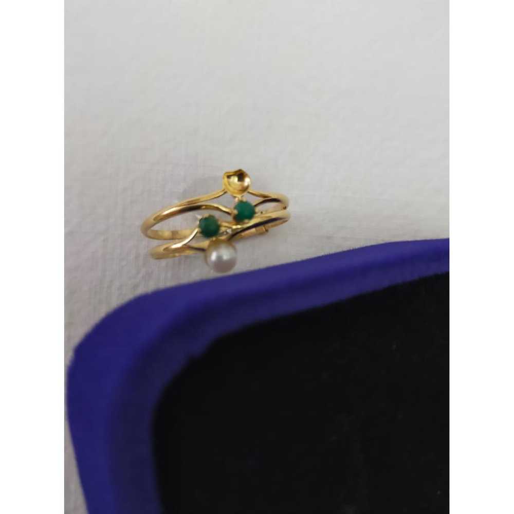 Non Signé / Unsigned Yellow gold ring - image 4