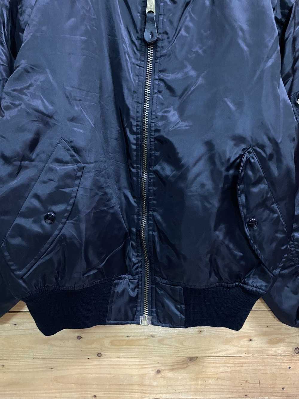 Alpha Industries × Bomber Jacket × Ma 1 VTG ALPHA… - image 7