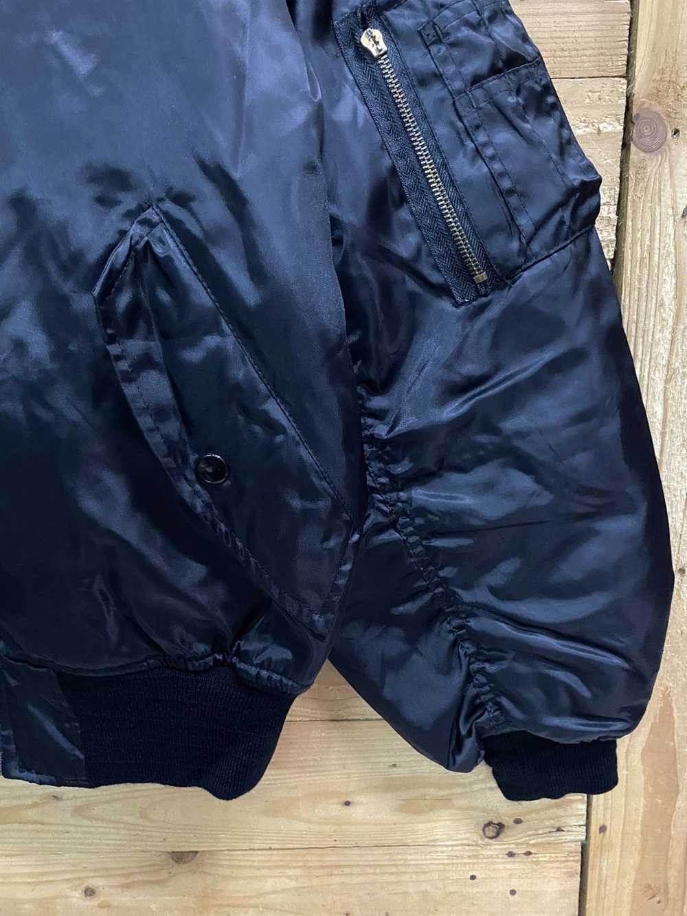 Alpha Industries × Bomber Jacket × Ma 1 VTG ALPHA… - image 8