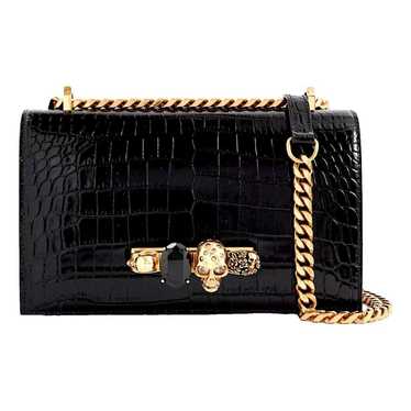 Alexander McQueen Knuckle leather handbag - image 1