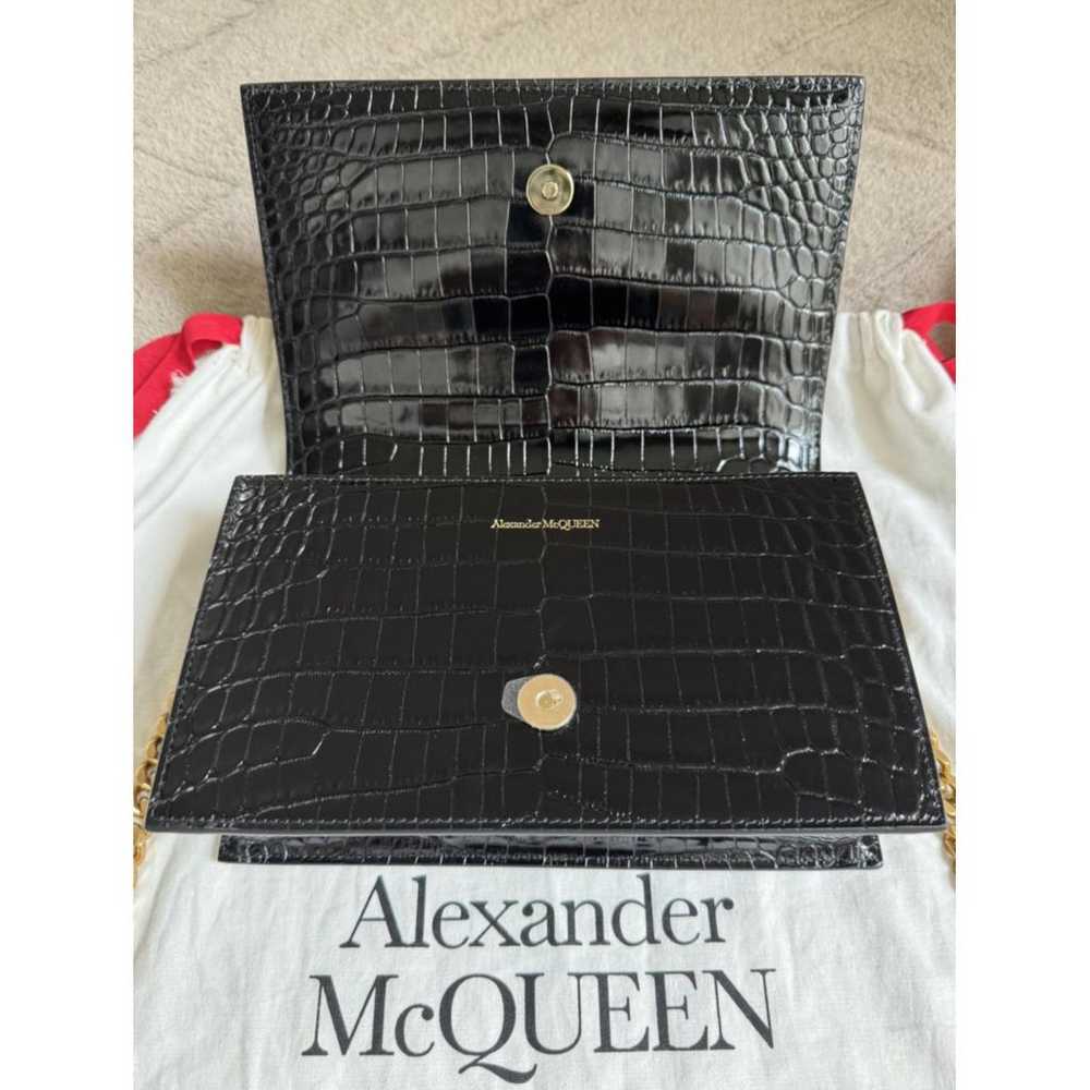 Alexander McQueen Knuckle leather handbag - image 9