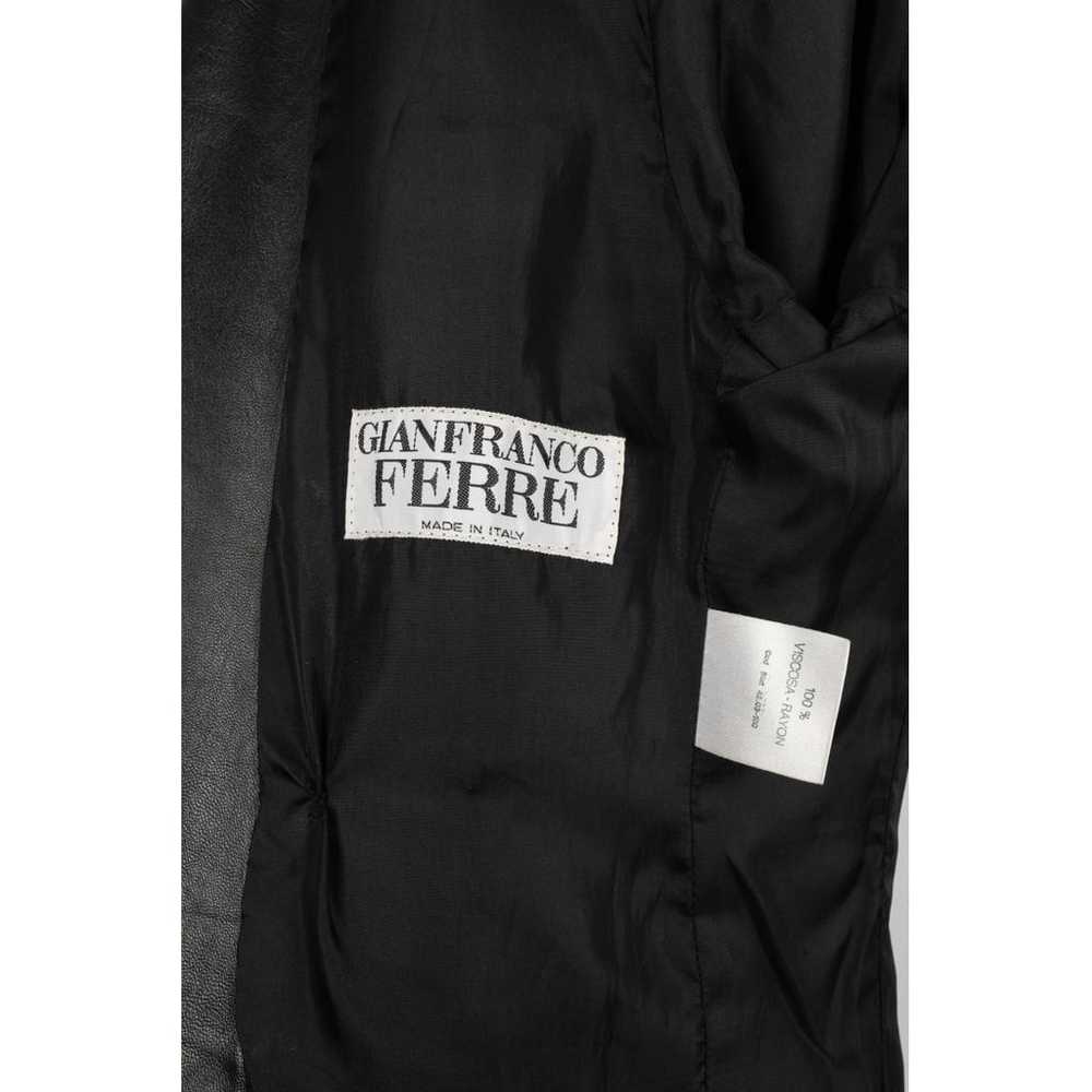 Gianfranco Ferré Leather jacket - image 9