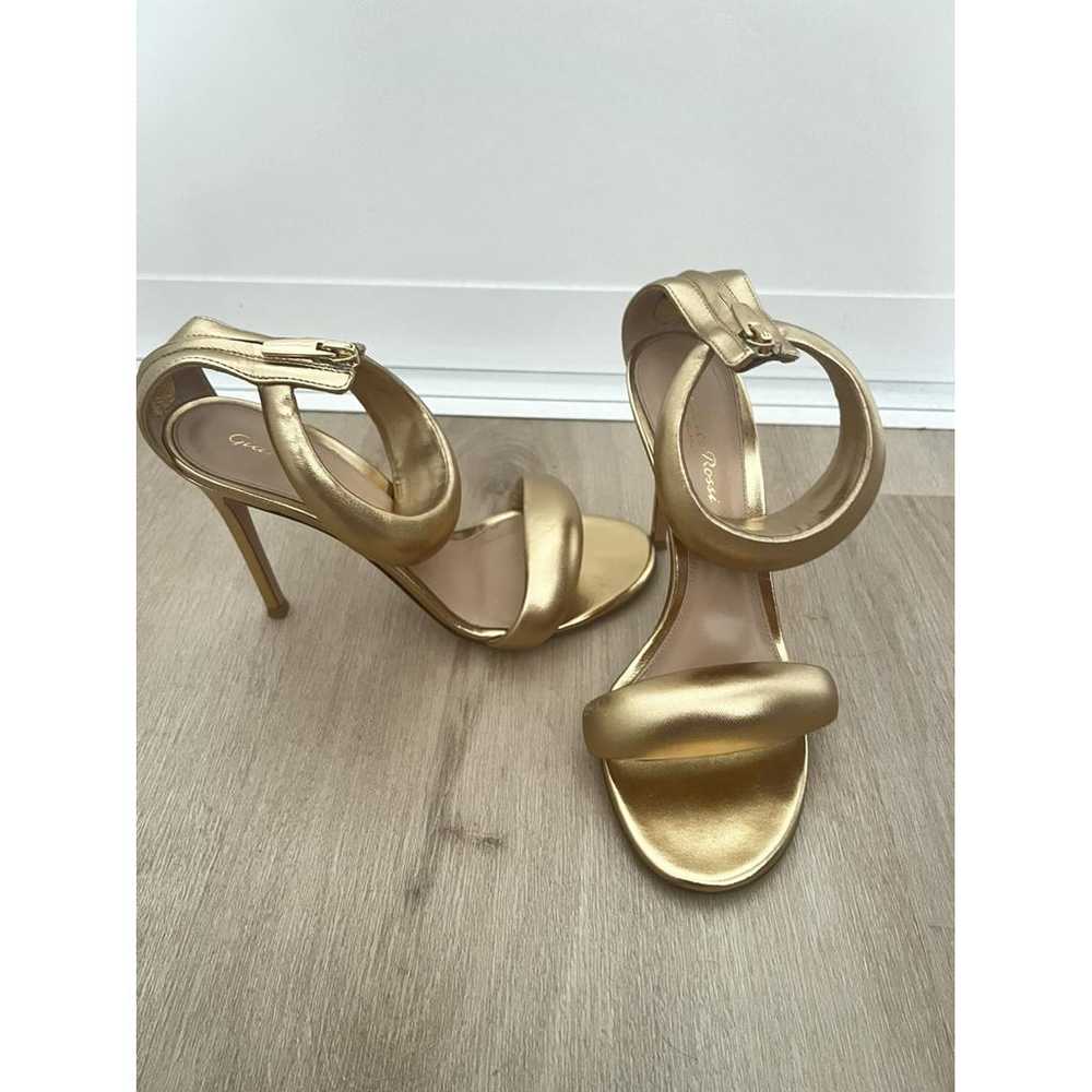 Gianvito Rossi Bijoux leather sandal - image 4