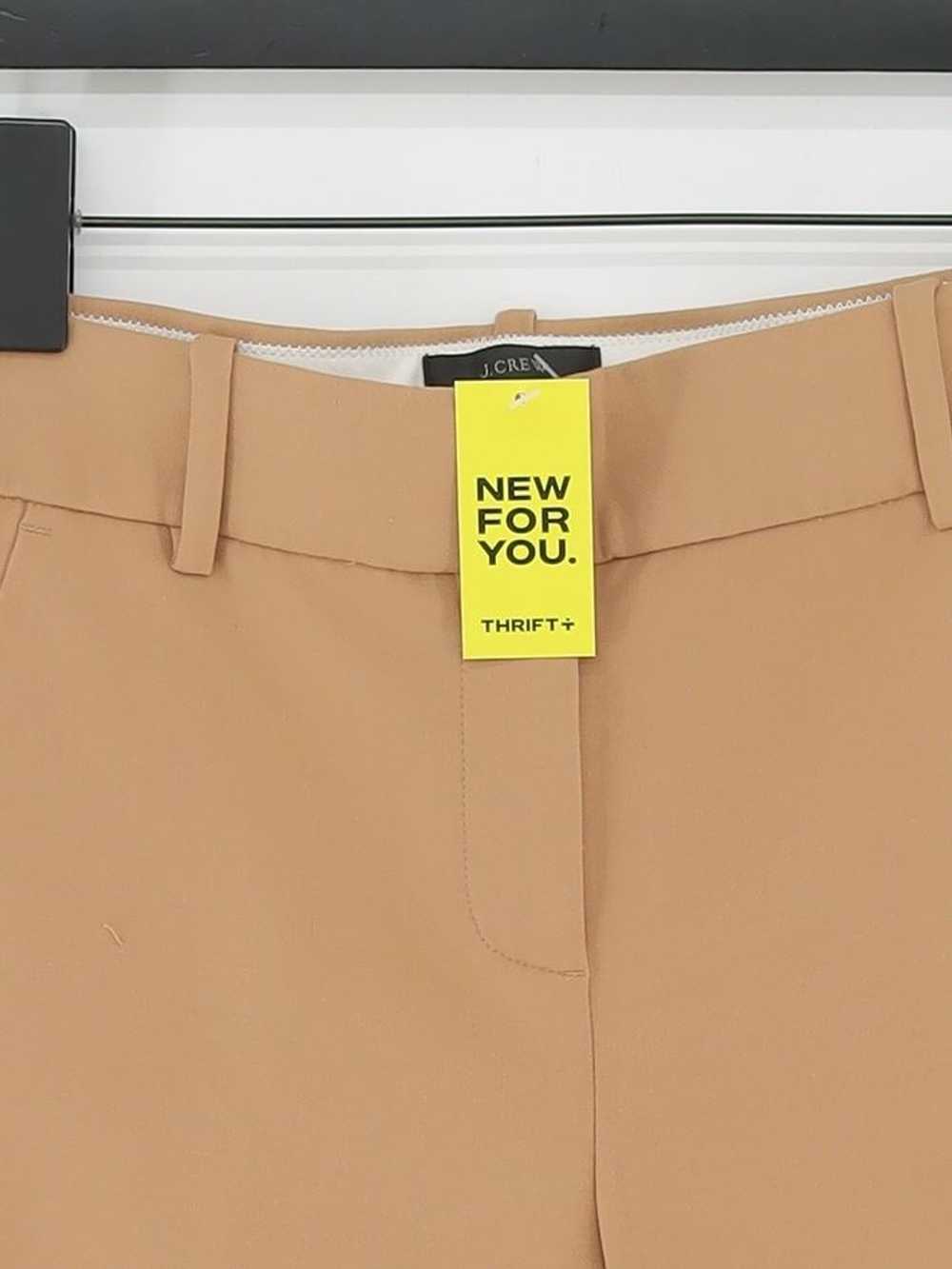 J. Crew Women's Trousers Uk 8 Tan Polyester with … - image 6