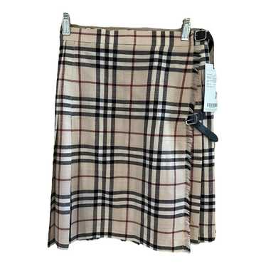 Burberry Wool mid-length skirt