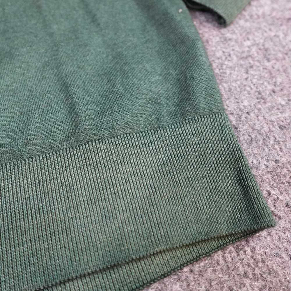 Falcone Falconeri Sweater M Green Crew Neck 100% … - image 3