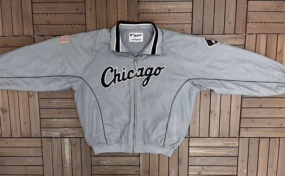 Majestic × Vintage Chicago White Sox Stitched Vin… - image 5