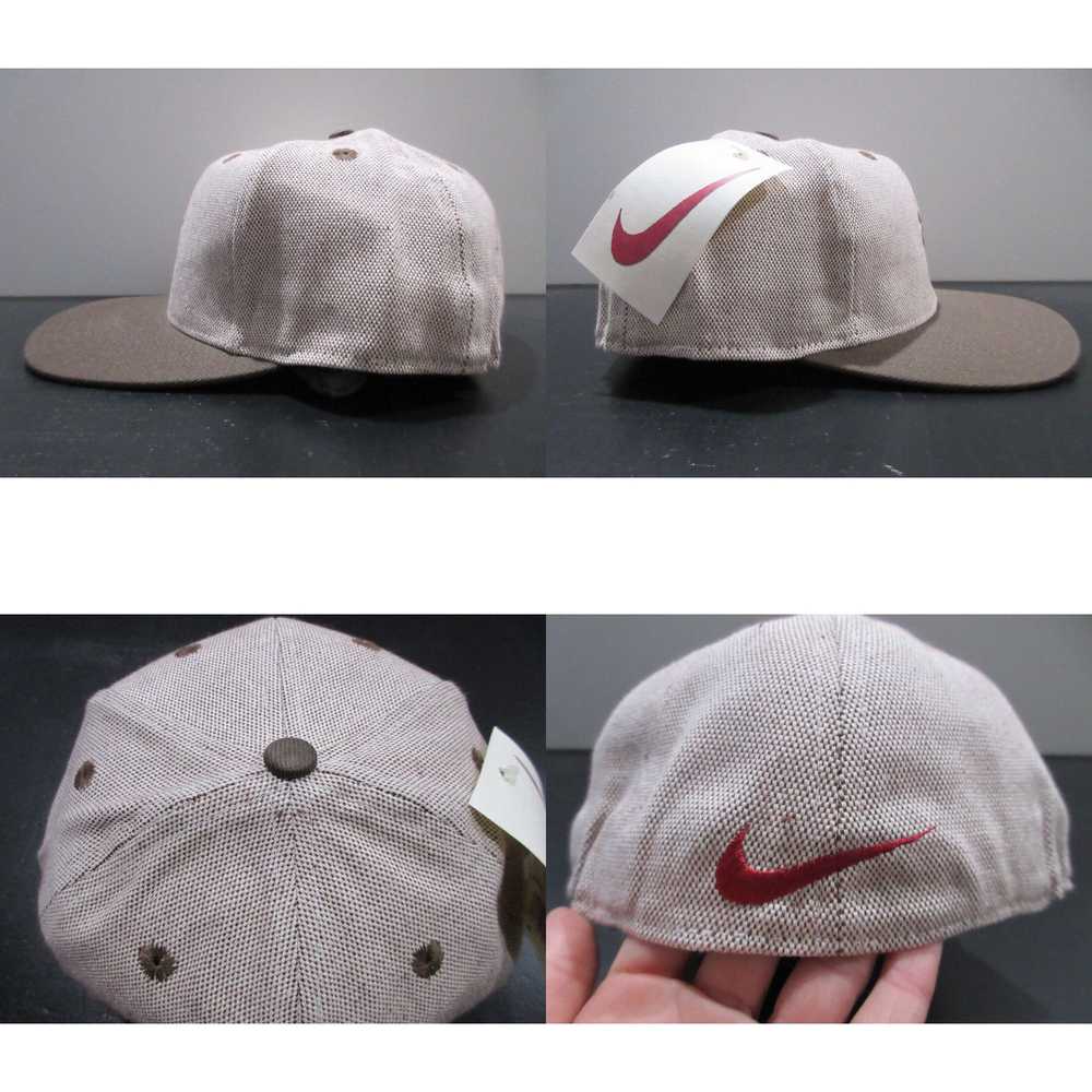 Nike VINTAGE Nike Hat Cap Fitted Adult Medium Bro… - image 4