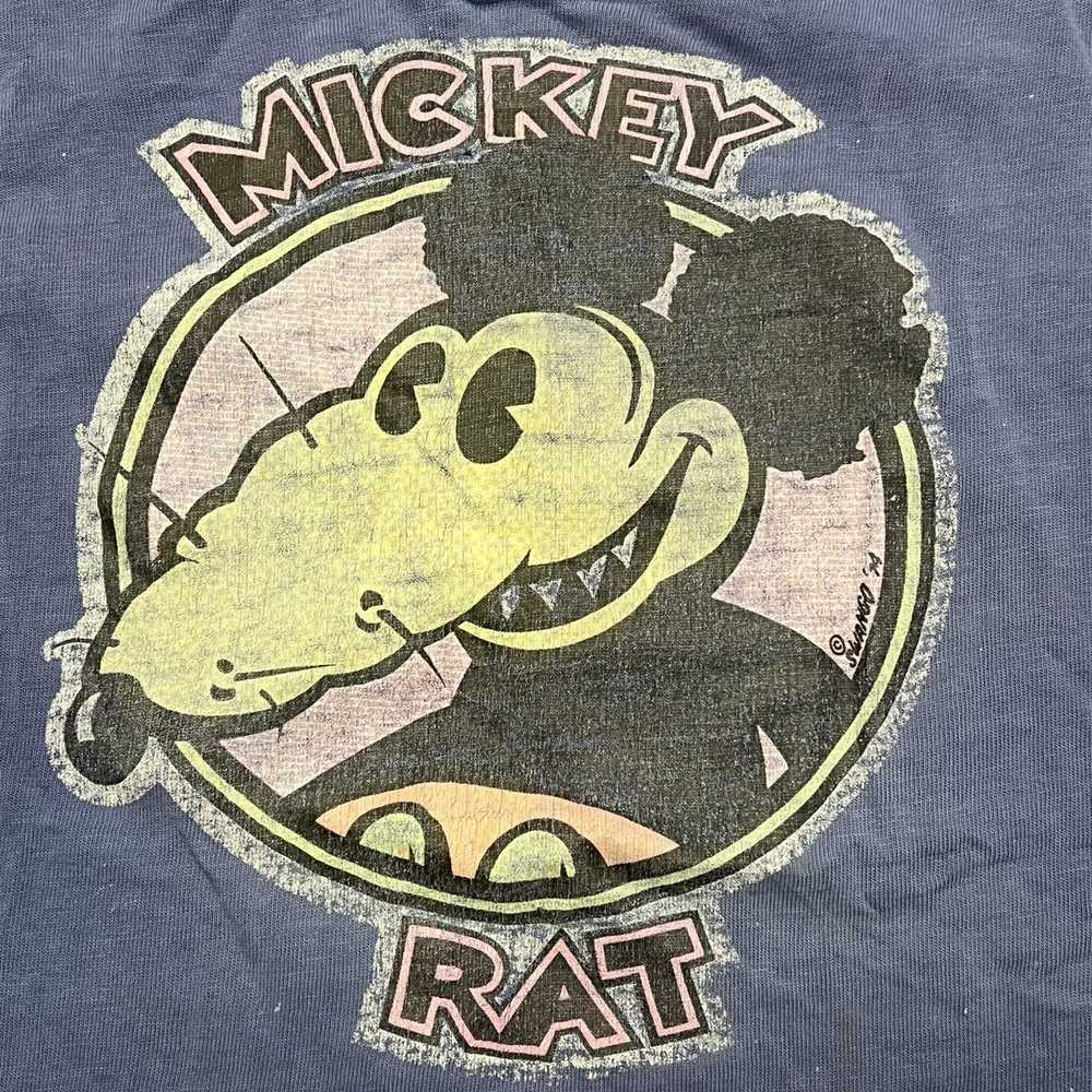 Art × Avant Garde × Vintage 1970s Mickey Rat Amer… - image 2