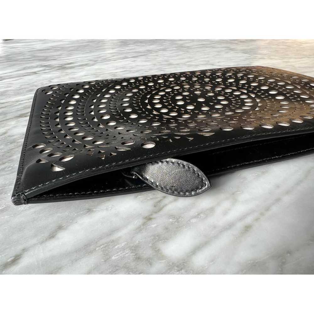 Alaïa Leather clutch bag - image 2